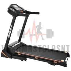 Foldable electric treadmill with speed and incline settings in California