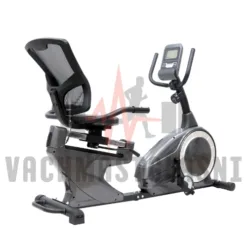 Recumbent bike with ergonomic backrest in California